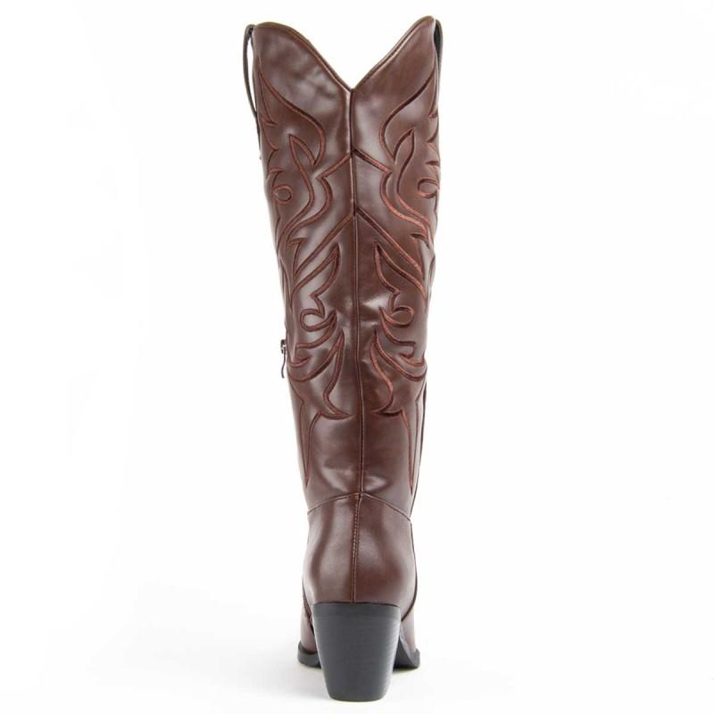 Bota Cowboy Para Mujer. Montevita Botarey 100690