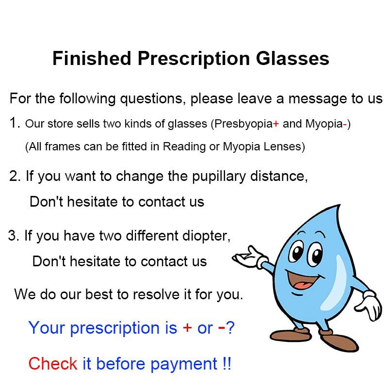 Oversized Eyeglass Frames For Women Trendy Blue Light Blocking Big Square Reading Glasses Men Transparent Fashion Eyewear +1.75