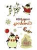 Ricalon Glow-in-the-Dark Waterproof Christmas Temporary Tattoos for Kids