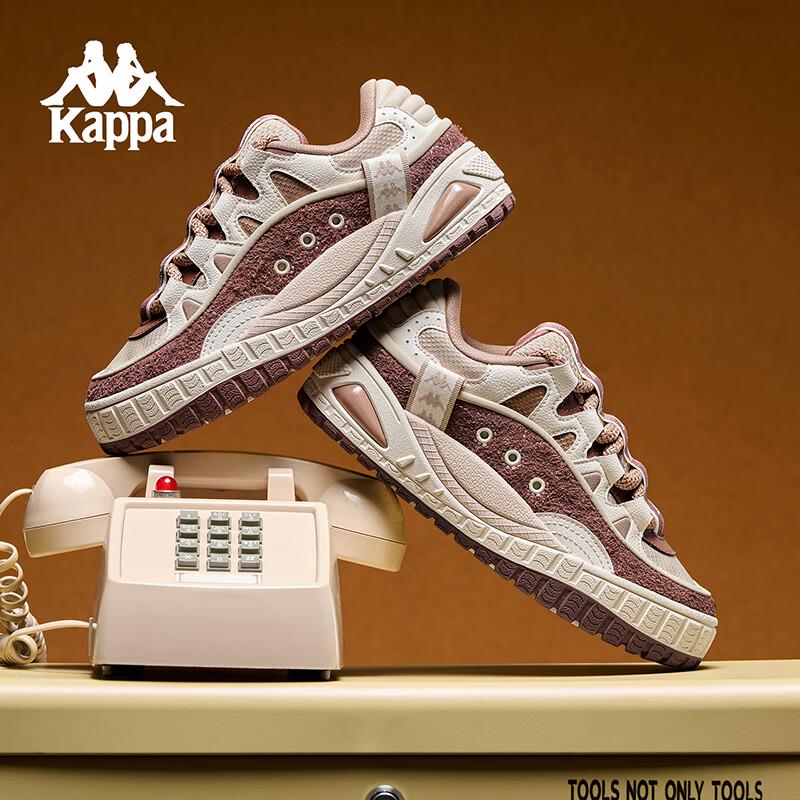 Kappa Unisex 2025 Retro Casual Skate Shoes