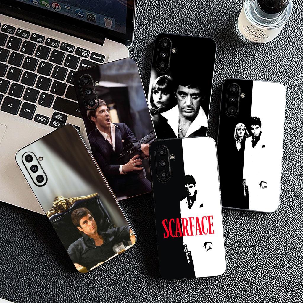 Phone Cover for Xiaomi Redmi 15 15C A4 A5 4G 5G 9A 9C NFC Note 9 8 9T Funda Casing Soft Case S-Scarfaces Tony Al Montana Pacino
