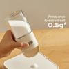 2-In-1 Glass Salt Spice Dispenser with Press-Type Portion Control Airtight 180ml Seasoning