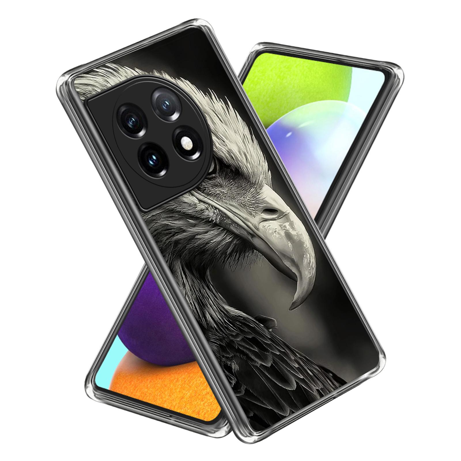 

For OnePlus Ace 3 5G/12R 5G Case Soft TPU Pattern Shockproof Cover Eagle