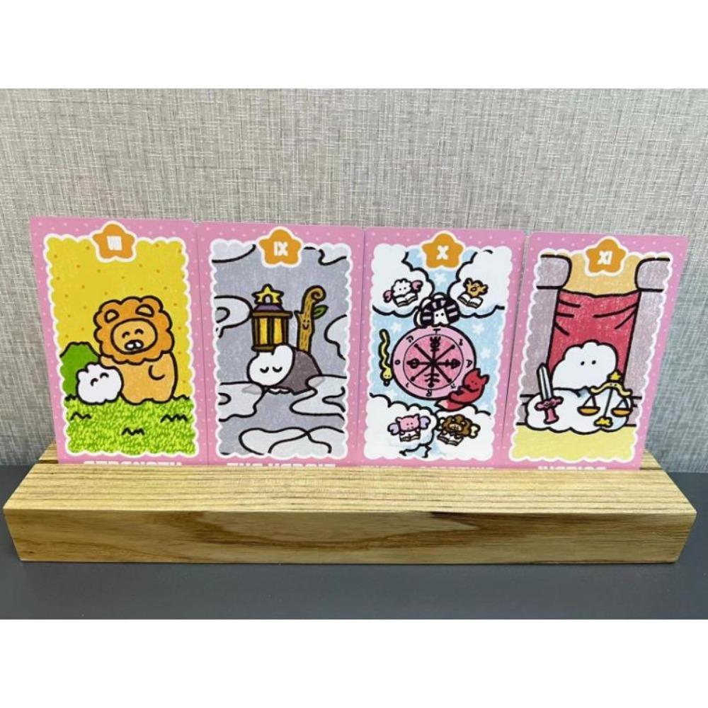 12x7cm Mokmok Chan Tarot 78 Pcs Cards Tarot Deck