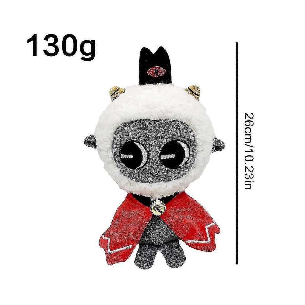 Cult Of The Lamb Plush 10.23in Cult Of The Lamb Plush 26cm Doll Stuffed Toy Collectible Gifts For Gaming Fans [JKW]