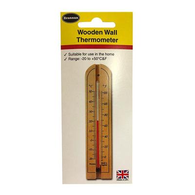 Brannan Dřevěný nástěnný teploměr 150 mm