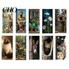 Garbage Labels Trash Can Stickers Self-Adhesive Waterproof Outdoor Bin Apply Decals Simulation Animal Plant Themes Weather-Resistant