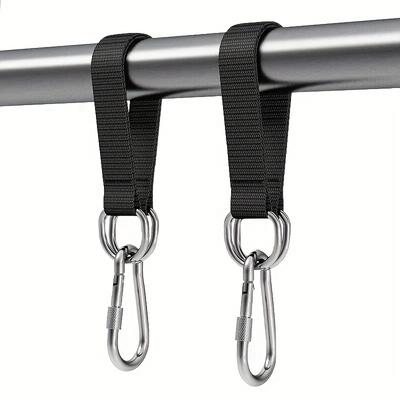 2pcs Outdoor Swings with Durable Hooks That Can Be Connected To Poles, Perfect for Hammocks, Hanging Chairs, Etc