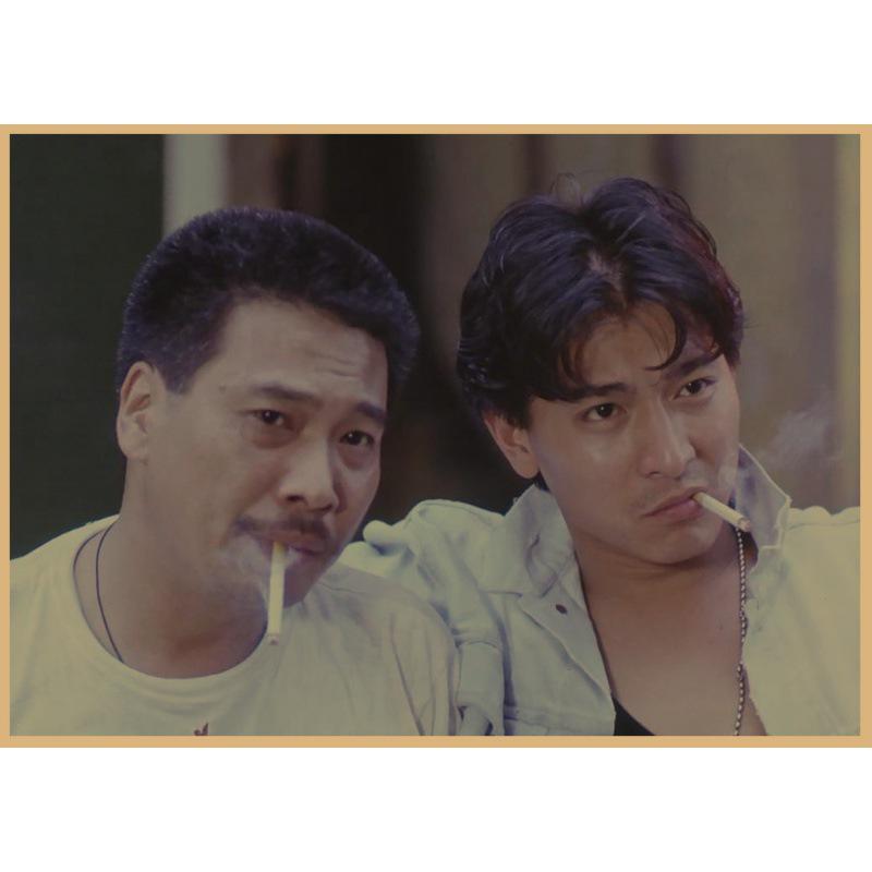 

Retro Movie Poster A Moment of Romance Featuring Andy Lau & Wu Qianlian - Vintage Kraft Paper Wall Art White card paper (non-adhesive) 30*42 cm