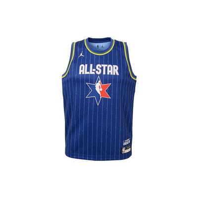 Youth Basketball Jersey All-Star Letter Print Breathable Quick-Dry Sports Kyrie 11 Kids Jersey Blue 3Z2B7B2UP-NYNKI