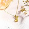 High-Grade Titanium Steel Violin Necklace: Luxury Pendant for Men & Women