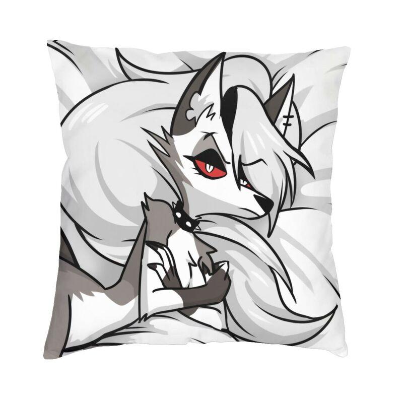 Helluva Animated Web Movie Cushion Cover 40x40cm Decoration 3D Printing Throw Pillow for Car Doublesided