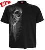 Spiral Direct Bat Curse Front Print Black Tattoo Skull