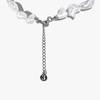 trimarch Pearl / Wonky necklace / Silver