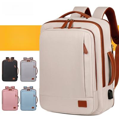Lässiger Rucksack für Männer und Frauen, High-End-Mode-Rucksack, Wasserdichte Laptoptasche, Expandierbarer Reiserucksack mit großem Fassungsvermögen