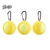 Golf Ball Travel Case Silicone Cover with Carabiner, Portable Standard Holder, Flexible Carrier Protective Sleeve, Accessories, Gift for Golfers