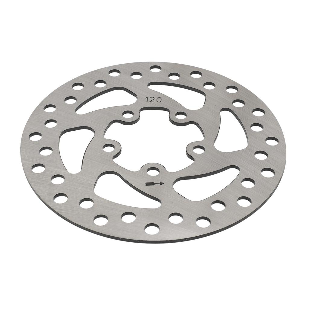 Bike Disc Brake Rotors 5 Holes Steel Hollow Thickened Universal 120mm Brake Rotor for Electric Bike