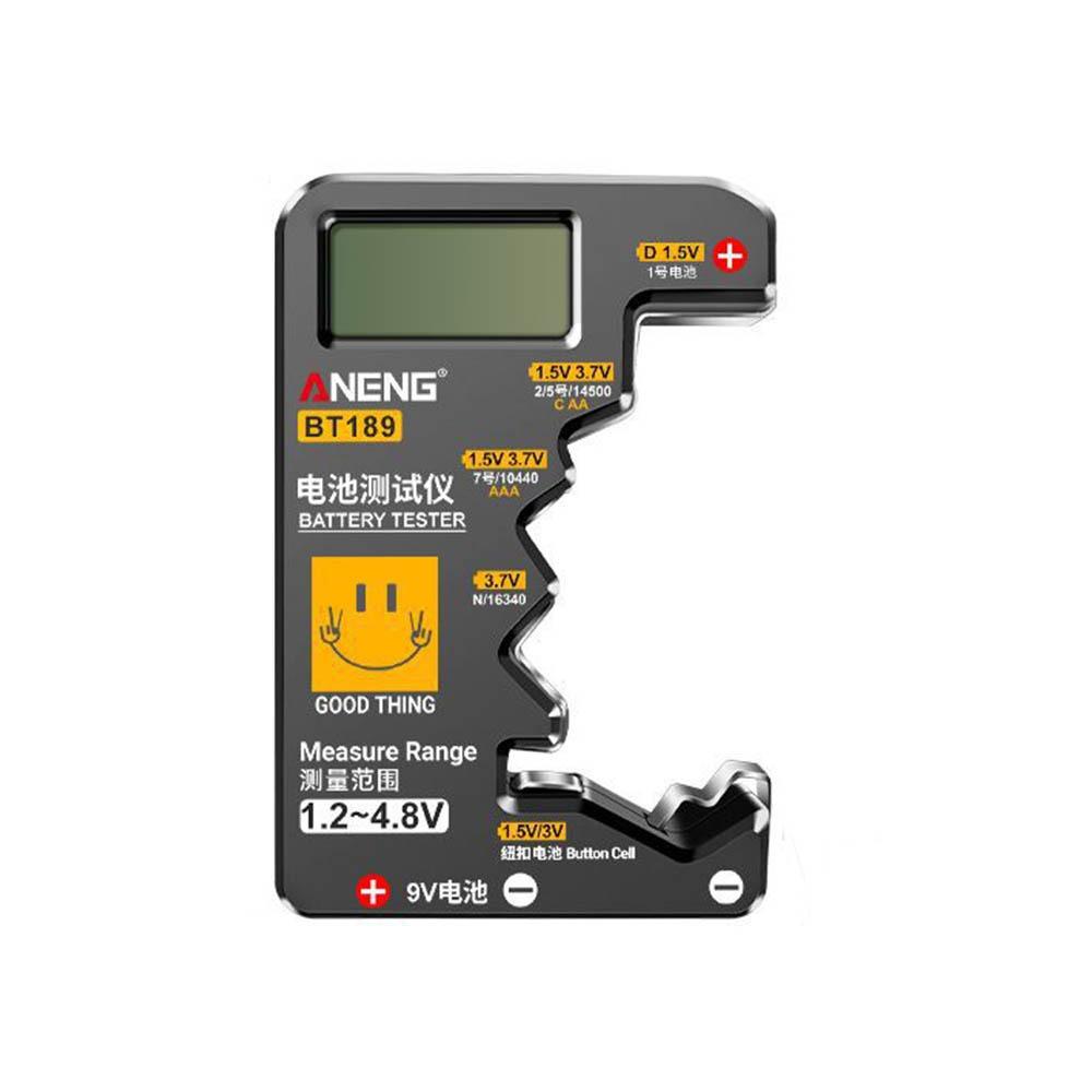 

Digital Battery Tester 9V AA AAA C D Button Cell Battery Checker Capacitance Instruments Tool Chinese English version