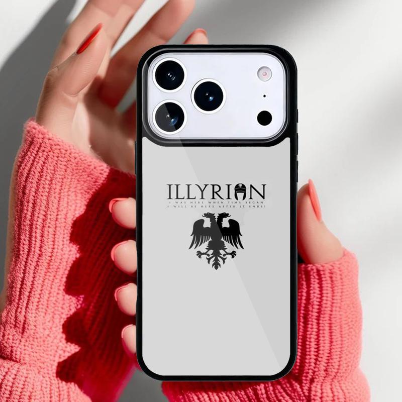 Albania Flag Phone Case for iPhone 17 16 15 14 13 Pro Max Back Cover for 12 11 Pro Coque