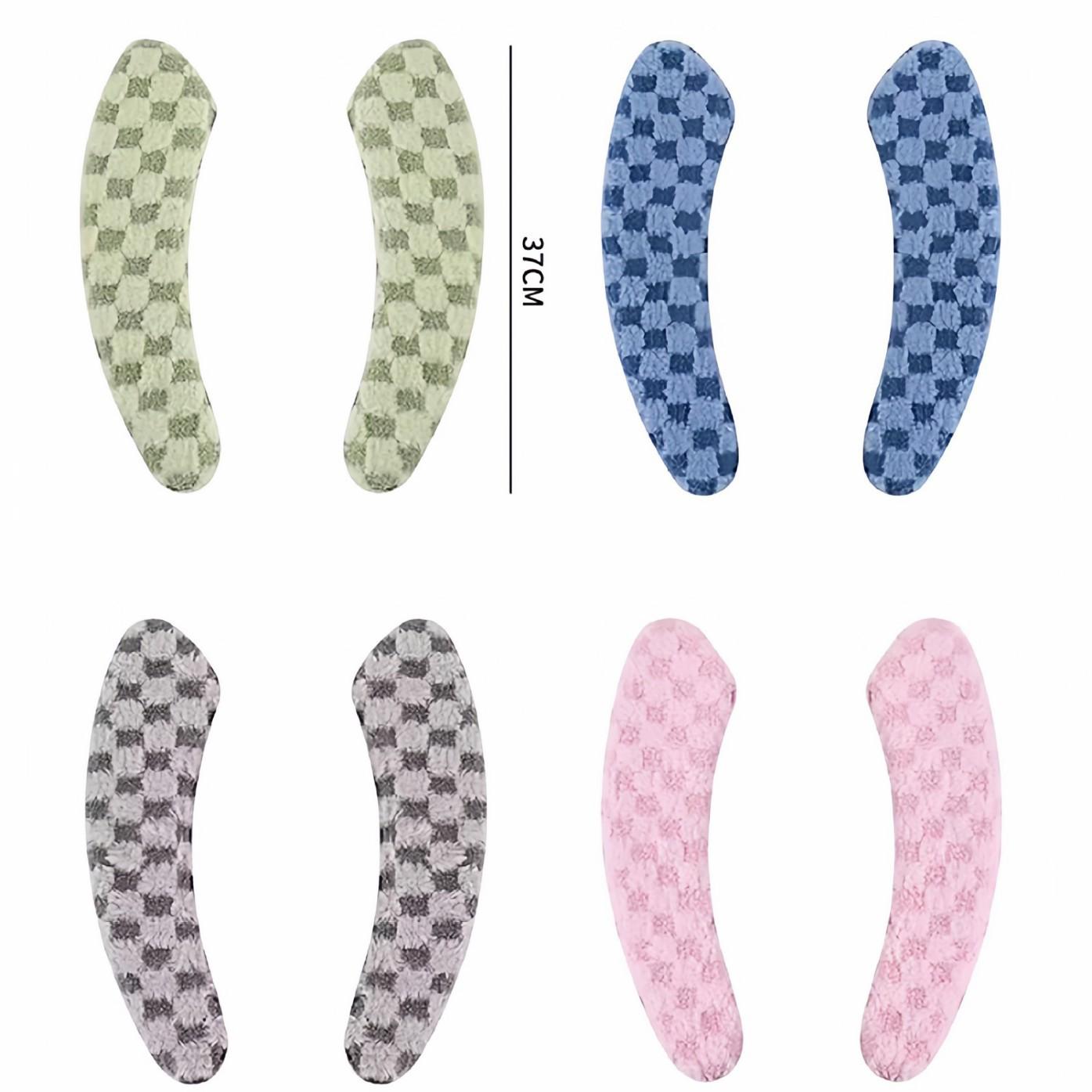 

Утолщенная универсальная подушка для сиденья унитаза на все сезоны Checkered Pink - 1 Pair