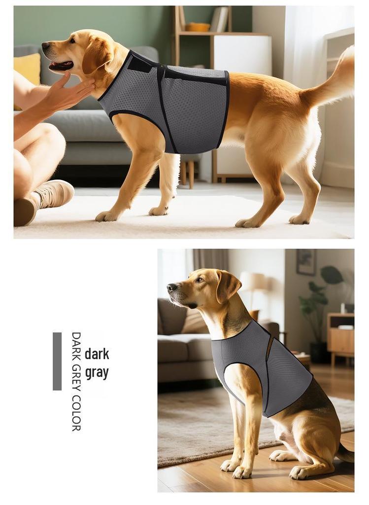 New Dog Calming Vest: Summer Anti-Thunder Shock Harness Style