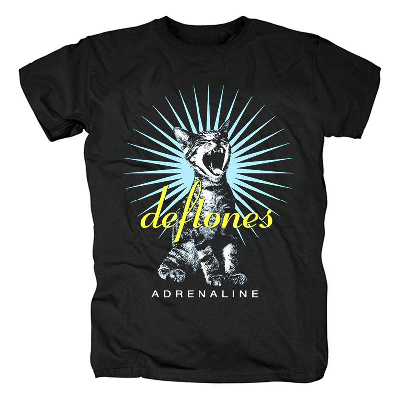 Deftones Baumwoll Band T-Shirt für Herren & Damen