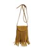 New Tassel Mobile Phone Bag Retro Trend Shoulder Crossbody Small Square Bag Spring and Summer Fashion Women's Bag