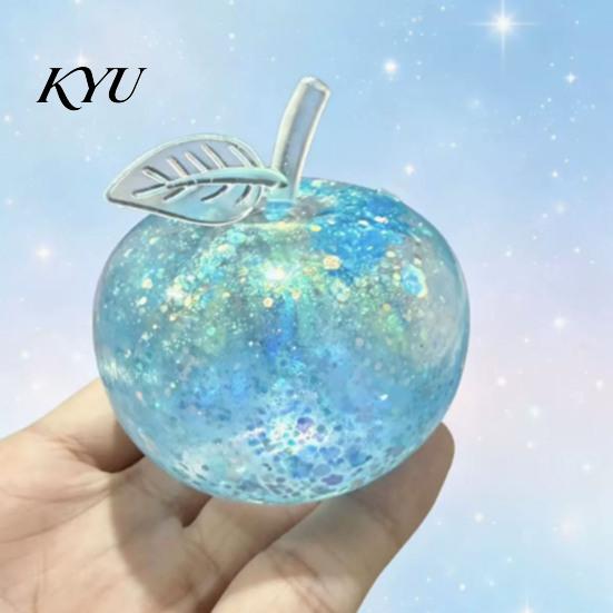 Office Stress Reliever Fruit Squeeze Sensory Toy, Christmas Shaped Soft Slow Rise Fidget Gift for Kids Cute Novelty Relief Toy Adults Anxiety