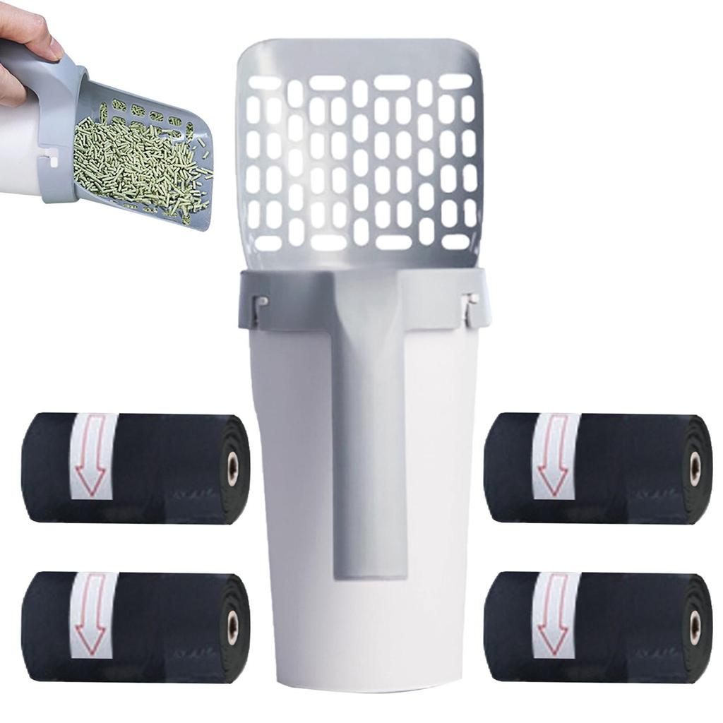 Cat Litter Shovel Scoop For Pet Filter Clean Toilet Garbage Picker Cat Supplies Accessory Cat Litter Scooper Non-stick