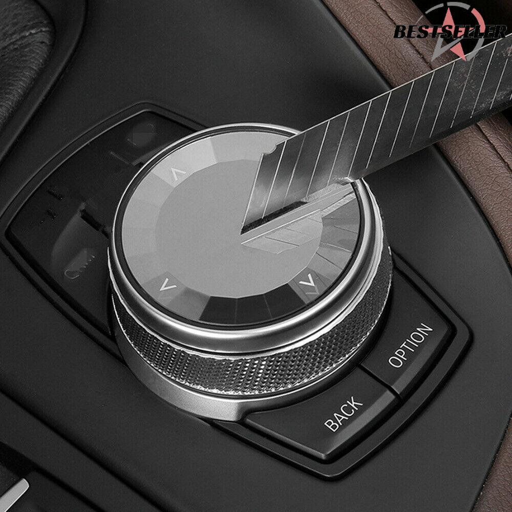 IDrive MultiMedia Knob Aluminum alloy Cover for BMW 5Series F07 F10 F11 2010-15