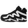 Fabric Synthetic Leather Trendy Versatile Shock Absorbing Non-Slip Wear-Resistant Mid-Top Retro Basketball Shoes Unisex Sneaker K09Y5CC72-990