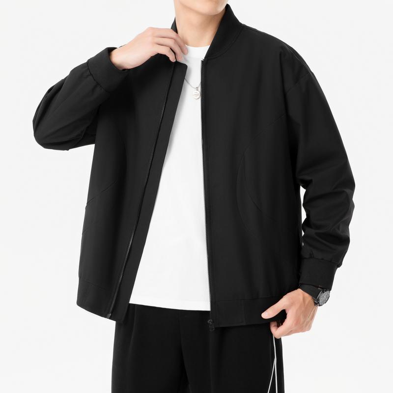 2025 Spring Men Lightweight Jacket Windproof Waterproof Design for Outdoor Activities Everyday Casual Wear Coats