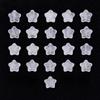 21pcs White Crystal Spacer Loose Beads Sodalite Jewelry Making Material  Necklace Earrings