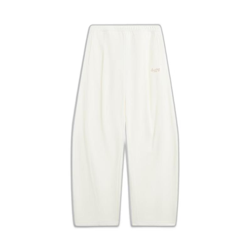 Li-Ning Women s Retro Straight-Leg Wide Sweatpants AKLW288
