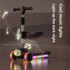 Outdoor New Riding Scooter Big Model Teenage Mobility Scooter Flash Toy Car Folding 2-In-1 Multi-Function Pedal Scooter Folding