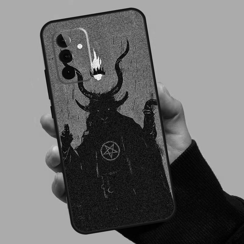 Devil Satan Dark Art Case For Samsung Galaxy A52 A32 A22 A12 A54 A34 A24 A14 A51 A71 A73 A53 A33 A23 A13 Cover