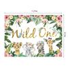 One Wild Animal World Birthday Party Supplies Decor Birthday Banner Topper Cake