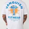 GYM Fitness Sports Combed Cotton Loose Breathable Short Sleeve Casual Sports T-shirt for Men and Women