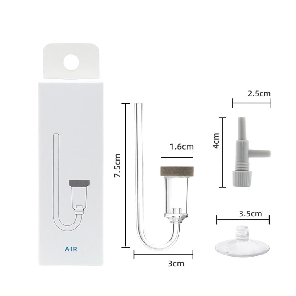 

Прозрачный акриловый CO2-реактор для аквариума, бесшумный, высокоэффективный, мини-диффузор для аквариума, аксессуары для аквариума