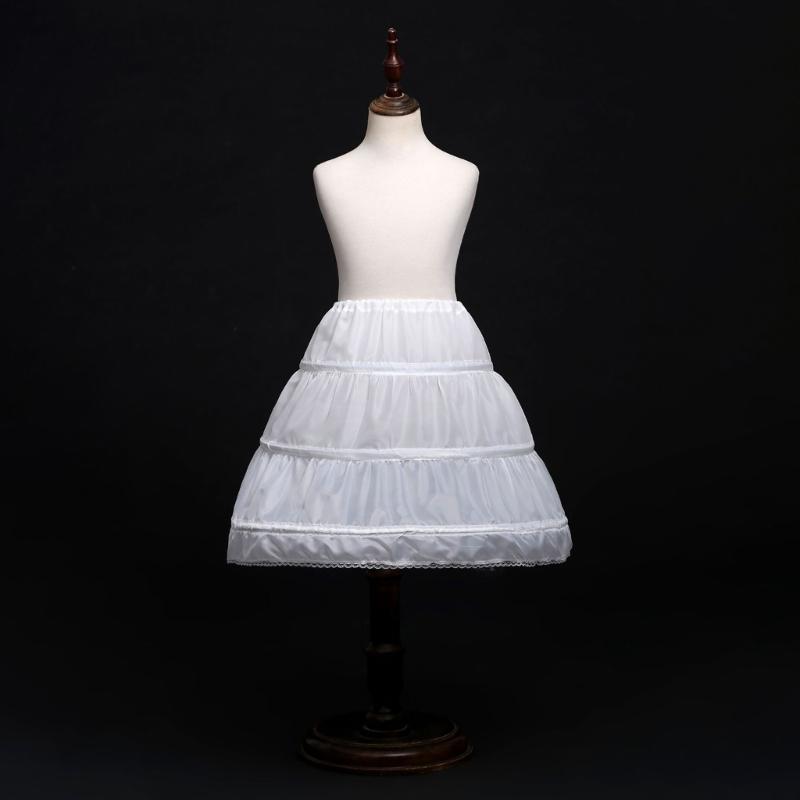 Breathable Petticoat for Kids Girl Comfortable and Adjustable Crinoline Skirt for Children Formal Occasion Costume Props