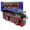 Megadidi Double Decker Bus Metal World Lights Sounds Bus Model