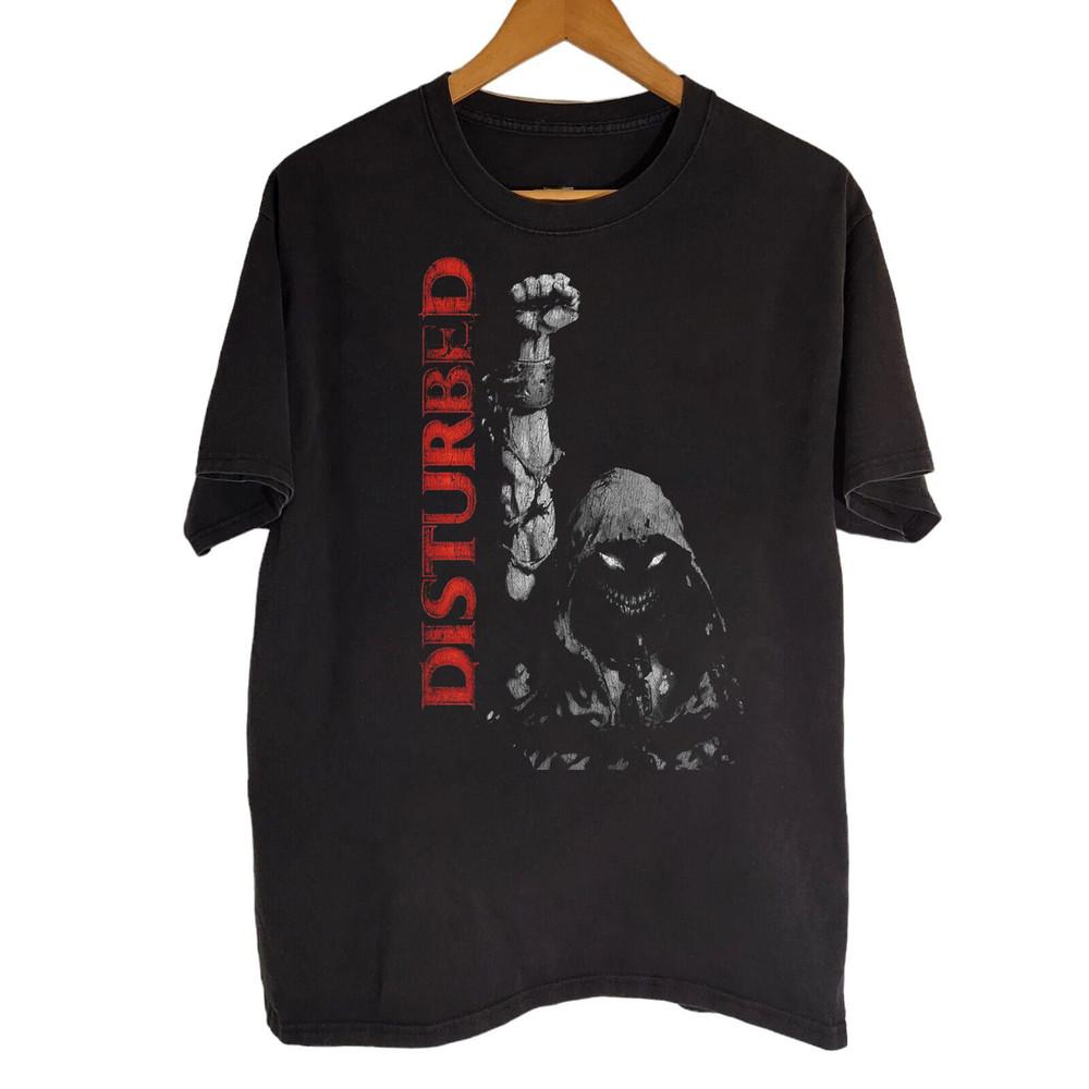 Trends International Disturbed-Fist Wall Black Shirt All size S-5XL HD629 Unisex T-Shirt XXL