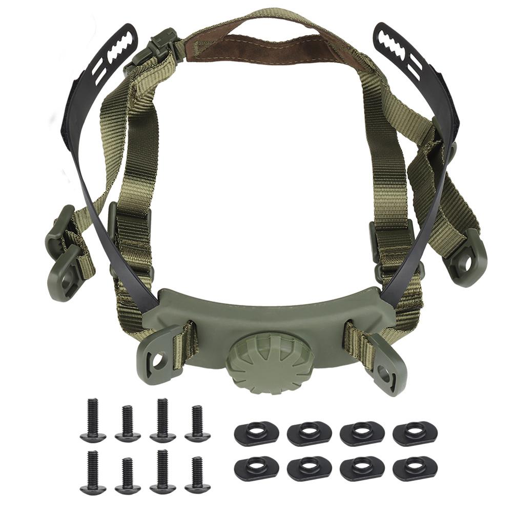 Military Tactical Helmet Inner Suspension System Hunting CS Helmets Airsoft Head Lock Strap For HL-31 HL-32 Helmet Accessories