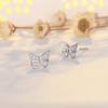 Diamond Butterfly Earrings for Women, Fresh Earrings for New Styles, Anti-allergic