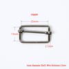 Stainless Steel Adjustable D-Ring Buckle - Copper Three-Speed Wire Pull Design