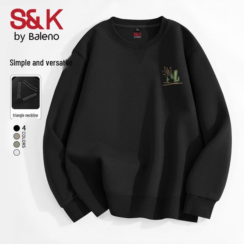 Baleno S&K Series Men's Relaxed Fit Round Neck Graphic Sweatshirt