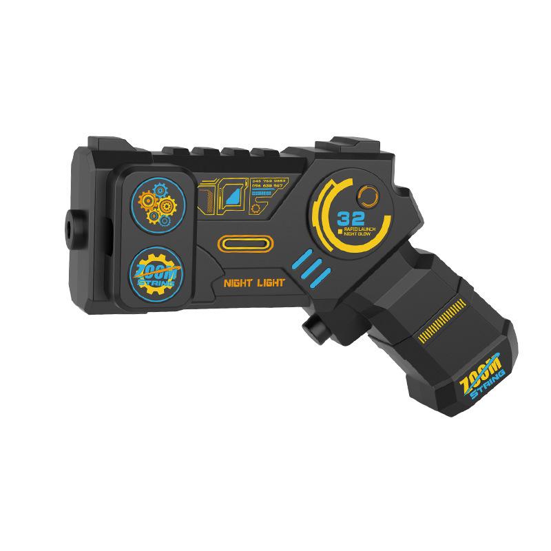 Luminous High-Speed Electric String Launcher Toy for Decompression and Learning