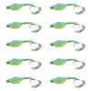 10pcs PVC Soft Baits 6cm/8cm Feature Enhances Wear Resistance and Long Lasting Performances for Harsh Fishing Conditions