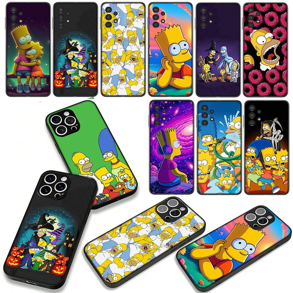Phone Cover Comics S-Simpsons Bart Cute for Xiaomi Poco F7 F6 F8 Ultra F5 X7 X6 X5 M6 M7 M8 Pro C85 C75 C65 C71 C61 4G 5G Case