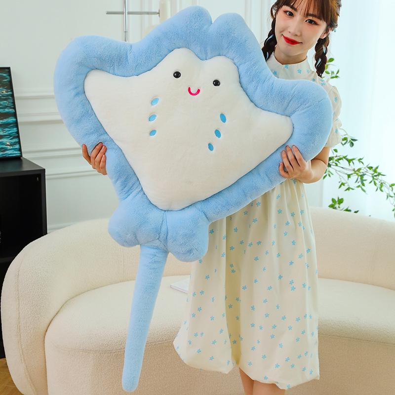 

Sea creature ray doll plush toy devil doll machine doll rag doll cushion gift ocean wind 60*40cm